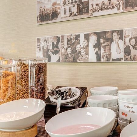 Unser Hotel Frühstücksraum