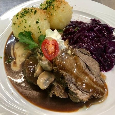 Wildschweinbraten