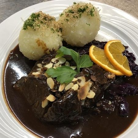 Geschmorter Balsamico-Honig-Sauerbraten