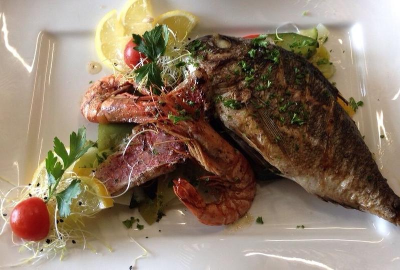 Mediterrane Fischplatte